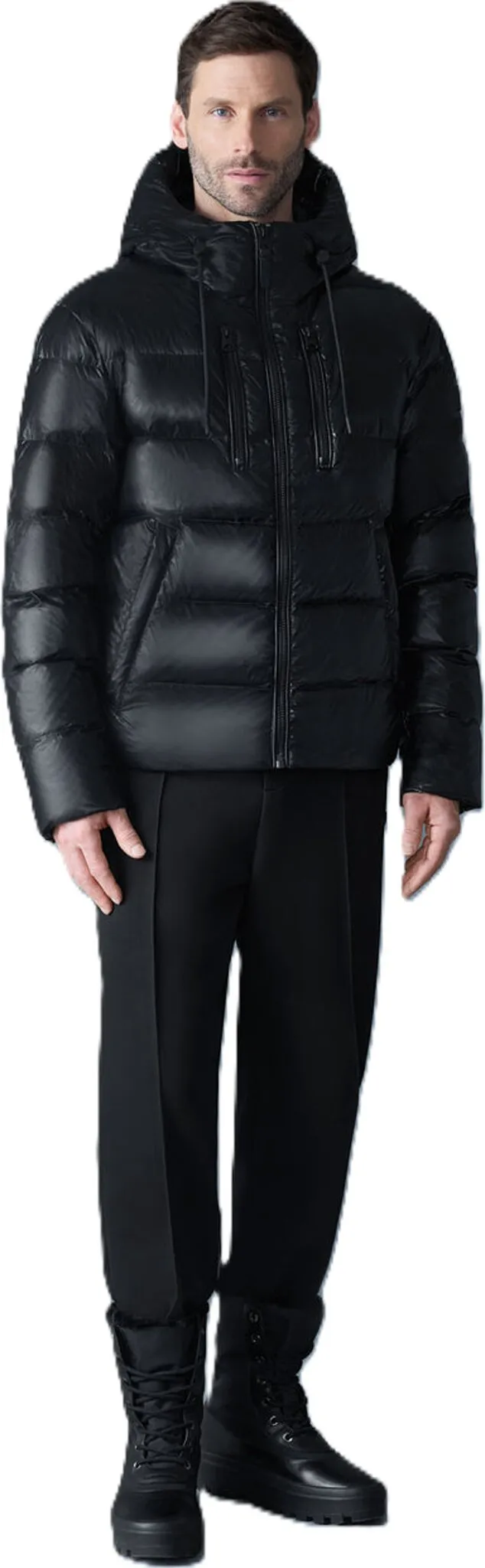 Victor-R Light Down Jacket with Storm Visor Hood - Men's|-|Manteau en duvet léger avec capuchon à visière anti-tempête Victor-R - Homme sold by Altitude Sports product image thumbnail 2