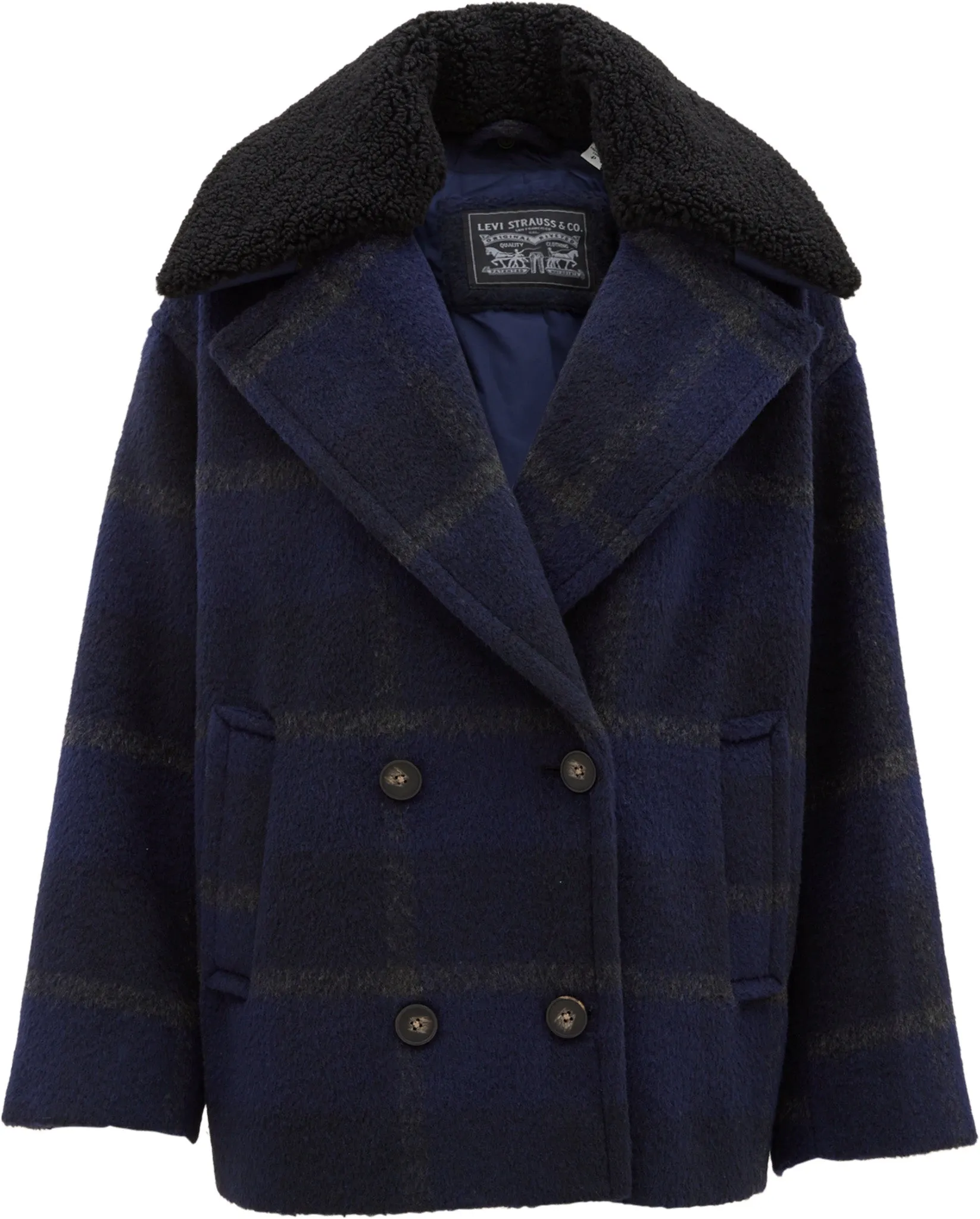 Wool Blend Double Breasted Jacket - Women's|-|Manteau à double boutonnage en mélange de laine - Femme sold by Altitude Sports product image thumbnail 2