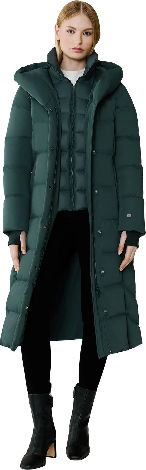 Talyse-C Maxi Down Coat with Hood - Women's |-|Manteau maxi en duvet avec capuchon Talyse-C - Femme sold by Altitude Sports product image thumbnail 3