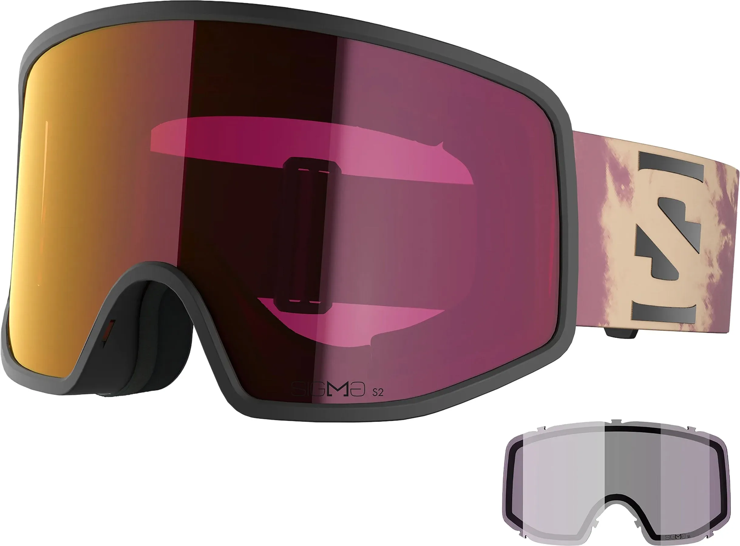 Sentry Pro Sigma Goggles with Extra Lens|-|Lunettes de ski Sentry Pro Sigma avec verres de rechange sold by Altitude Sports