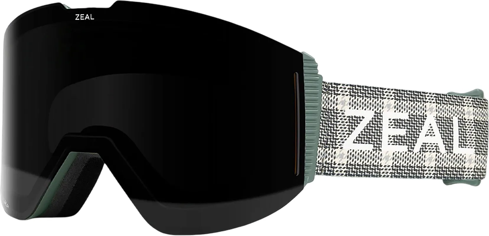 Lookout RLs + ODT Ski Goggles - Plaiditude - Dark Grey with Sky Blue Mirror Lens|-|Lunettes de ski Lookout RLs + ODT - Plaiditude - Verres Dark Grey avec Sky Blue Mirror sold by Altitude Sports