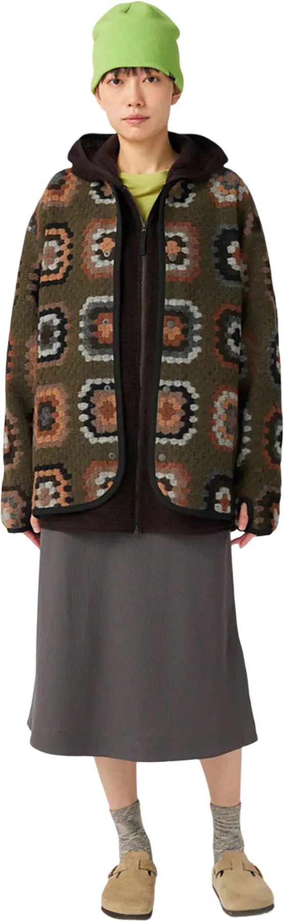 Wool Jacquard Cardigan - Unisex|-|Cardigan en laine à tricot jacquard - Unisexe sold by Altitude Sports product image thumbnail 5