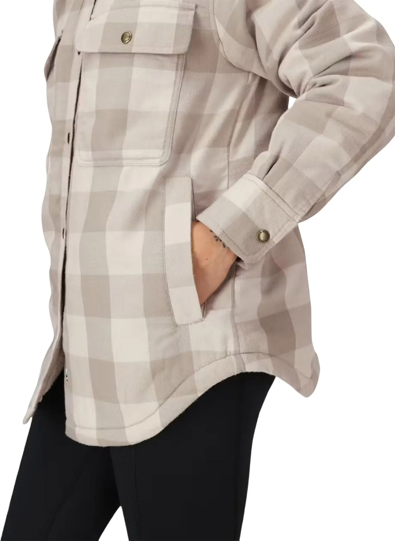 Ridgefield Sherpa-Lined Flannel Jacket - Women's |-|Manteau en flanelle doublée sherpa Ridgefield - Femme sold by Altitude Sports product image thumbnail 4