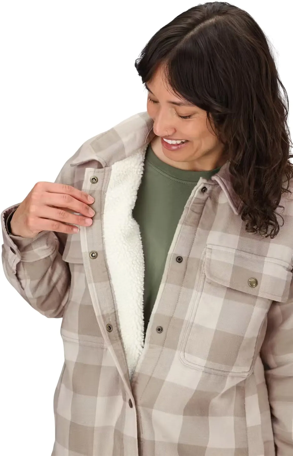 Ridgefield Sherpa-Lined Flannel Jacket - Women's |-|Manteau en flanelle doublée sherpa Ridgefield - Femme sold by Altitude Sports product image thumbnail 5