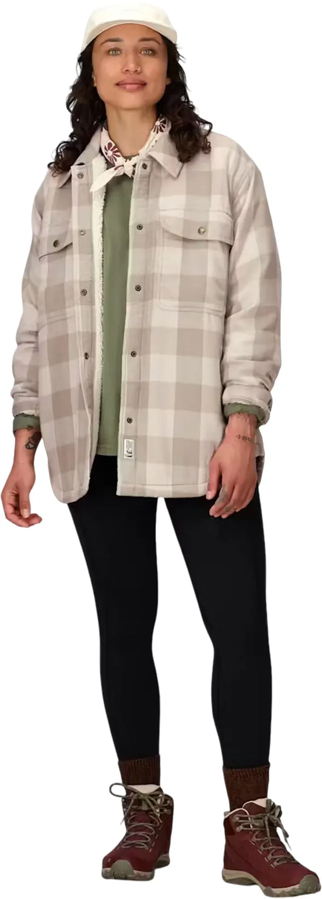 Ridgefield Sherpa-Lined Flannel Jacket - Women's |-|Manteau en flanelle doublée sherpa Ridgefield - Femme sold by Altitude Sports product image thumbnail 2