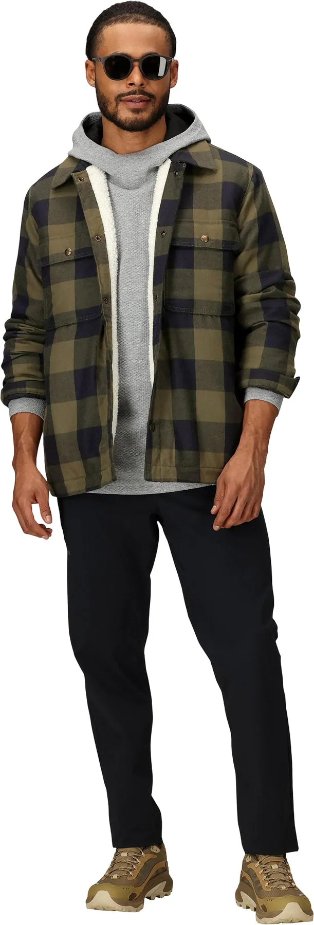 Ridgefield Heavyweight Sherpa-Lined Flannel Shirt Jacket - Men's|-|Manteau-chemise en flanelle épaisse doublée sherpa Ridgefield - Homme sold by Altitude Sports product image thumbnail 4