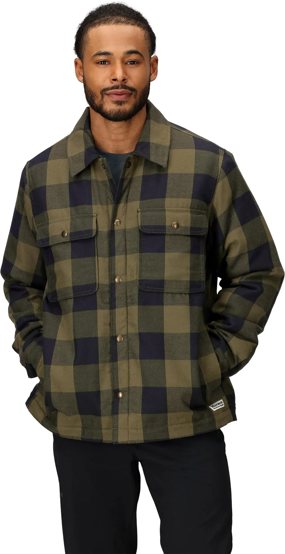Ridgefield Heavyweight Sherpa-Lined Flannel Shirt Jacket - Men's|-|Manteau-chemise en flanelle épaisse doublée sherpa Ridgefield - Homme sold by Altitude Sports