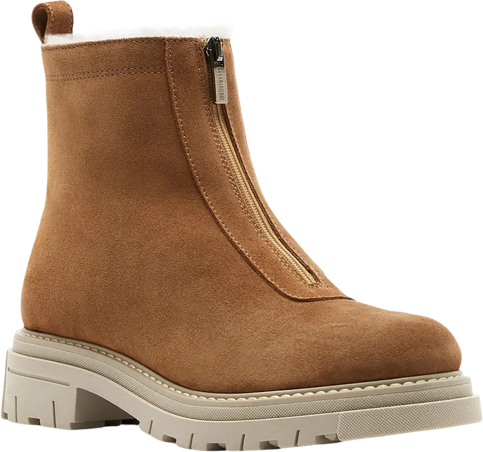 Delta shearling-lined suede Booties - Women's|-|Bottillons en suèdé doublés en mouton Delta - Femme sold by Altitude Sports product image thumbnail 3