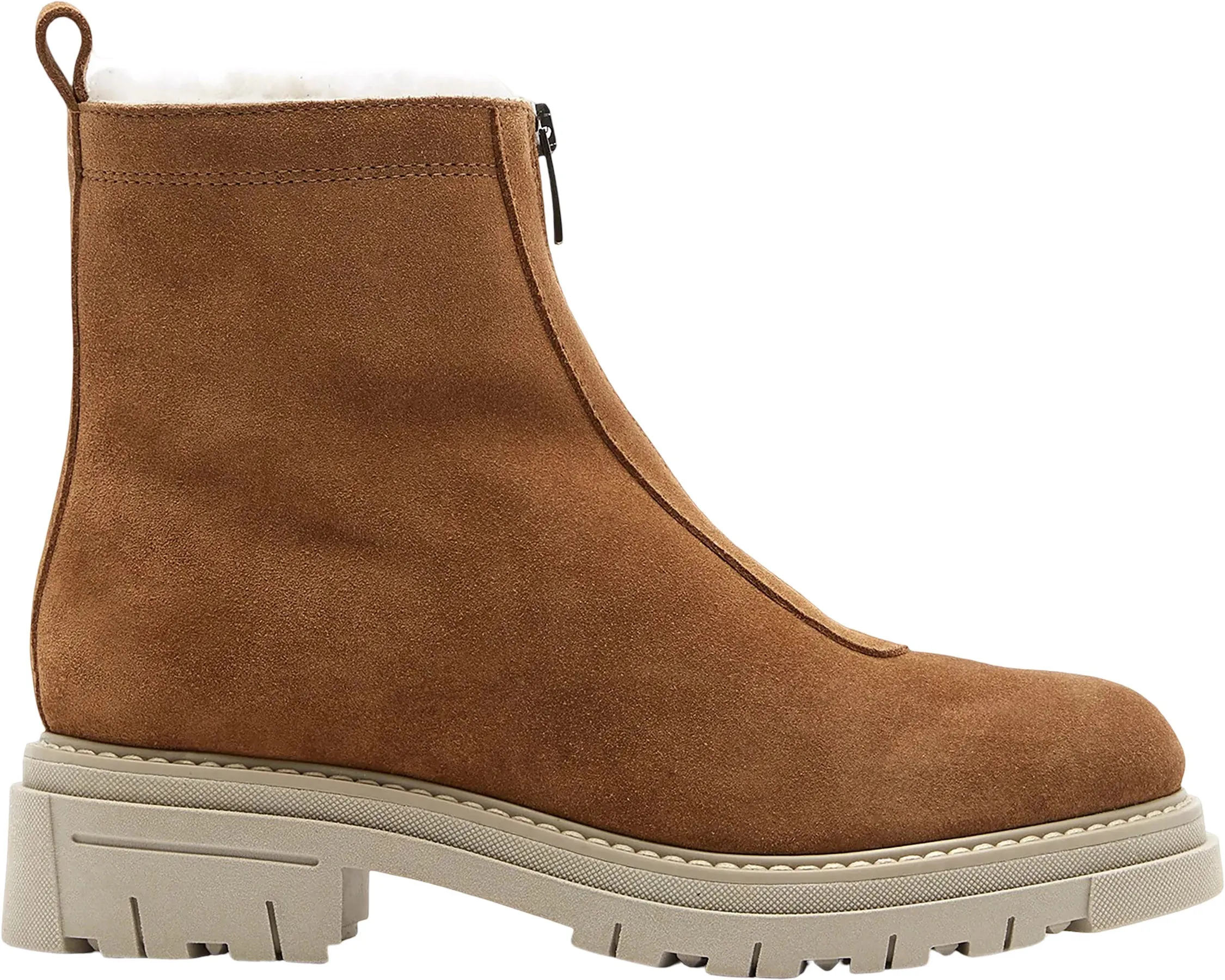 Delta shearling-lined suede Booties - Women's|-|Bottillons en suèdé doublés en mouton Delta - Femme sold by Altitude Sports
