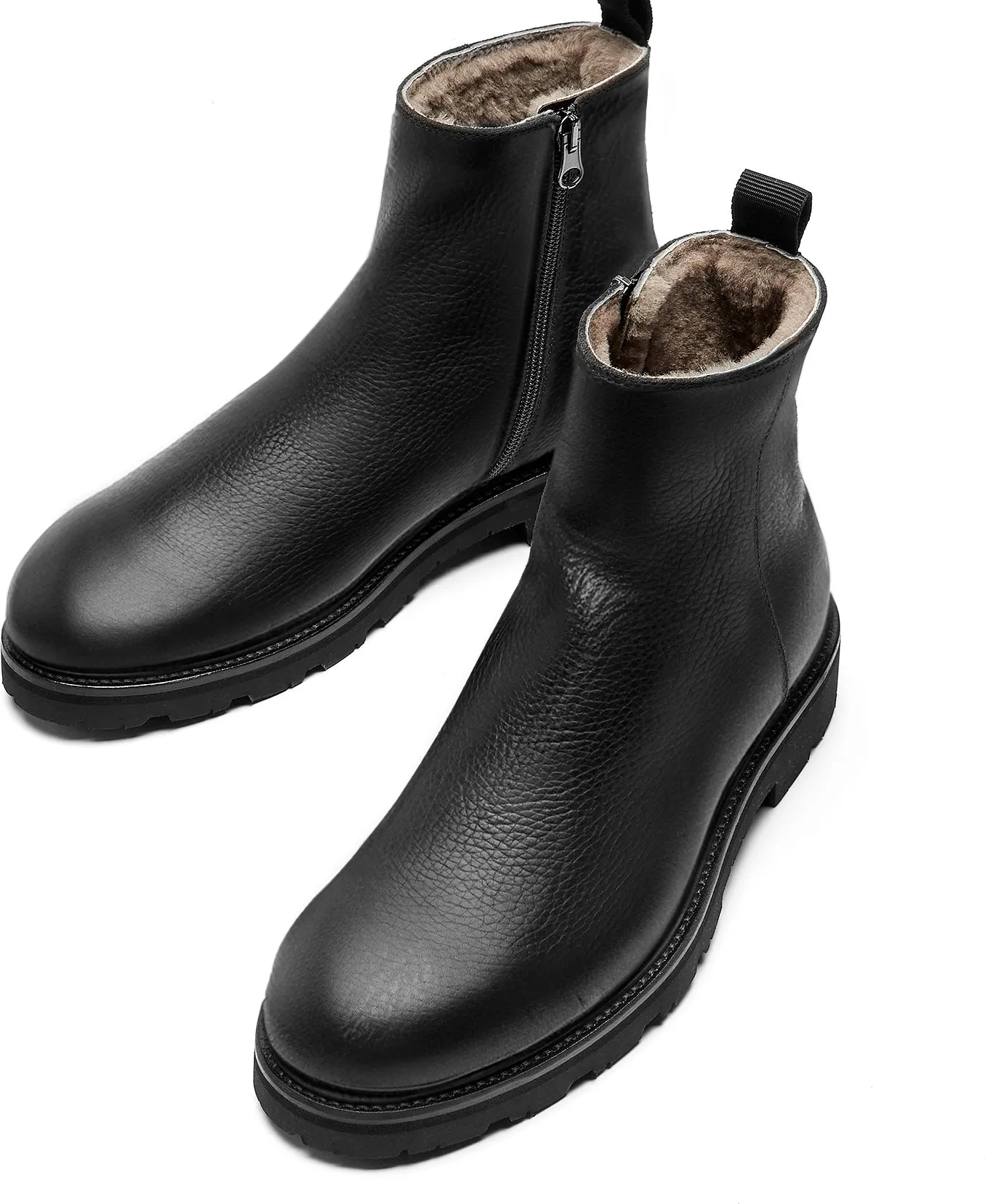Lukas shearling-lined leather Boots- Men's|-|Bottes en cuir doublées en mouton Lukas - Homme sold by Altitude Sports product image thumbnail 2