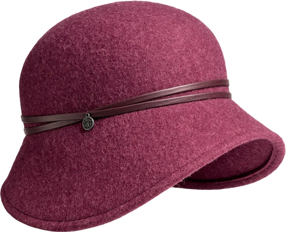 CARLA T- PACKABLE WOOL CLOCHE HAT - Women's|-|Carla T - Chapeau cloche pliable en laine - Femme sold by Altitude Sports
