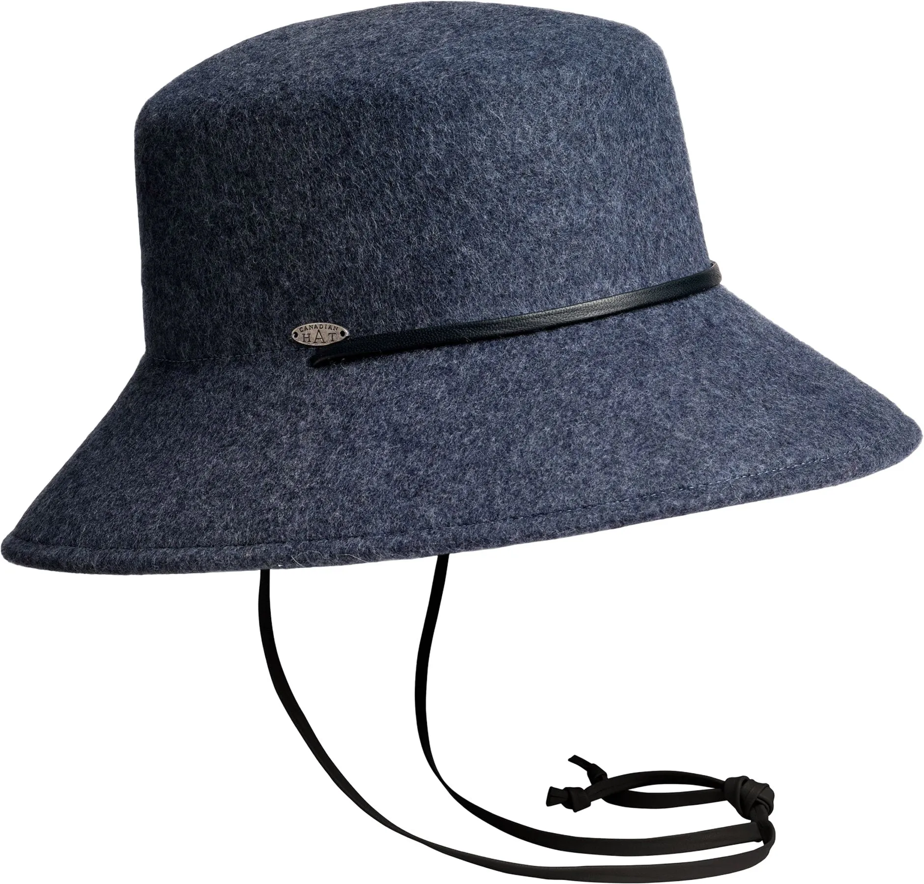 FLORIA CS - FEDORA HAT W THIN LEATHER CHIN STRAP - Women's|-|Floria CS - Chapeau fedora avec fine lanière de cuir - Femme sold by Altitude Sports
