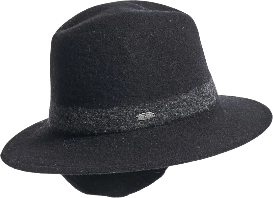 FENWAY T - PACKABLE WOOL FEDORA HAT - Unisex|-|Fenway T - Chapeau fedora pliable feutre de laine - Unisexe sold by Altitude Sports
