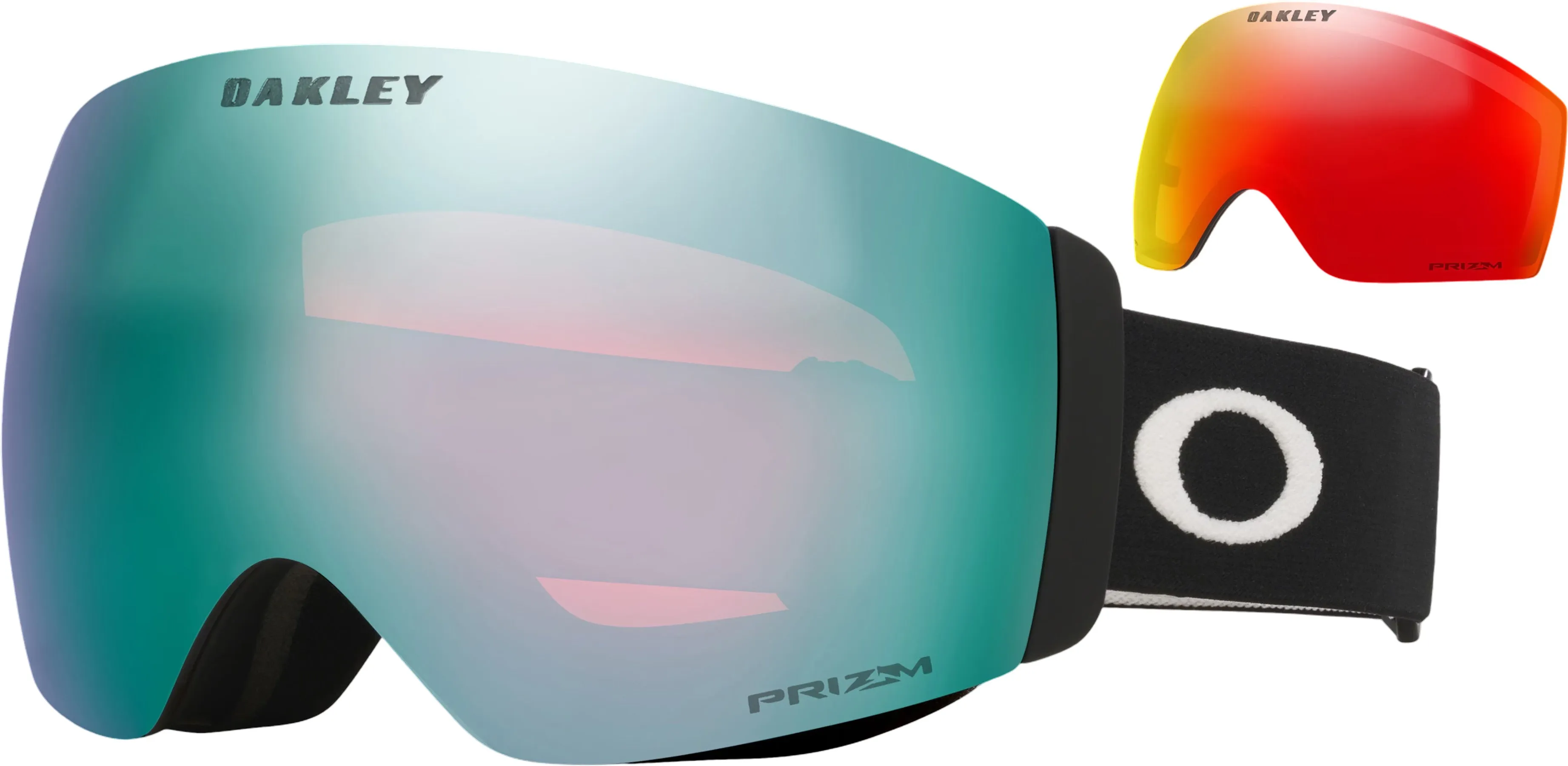 Flight Deck Pro M Goggles - Matte Black - Prizm Snow Sapphire Iridium Lens|-|Lunettes de ski Flight Deck Pro M - Matte Black - Verres Prizm Snow Sapphire Iridium sold by Altitude Sports