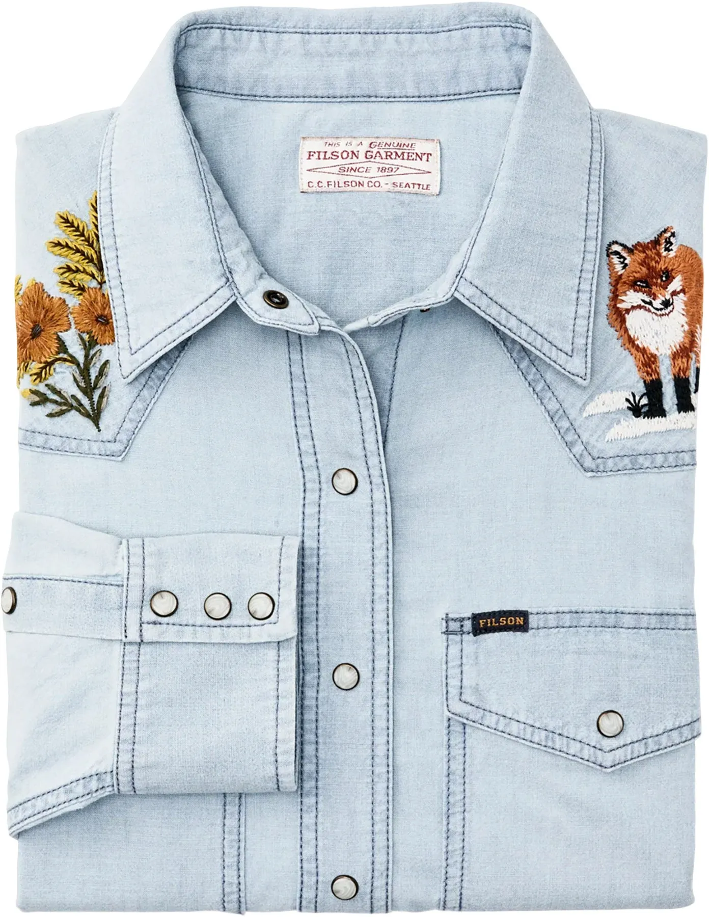 Embroidered Western Shirt - Women's|-|Chemise western brodée - Femme sold by Altitude Sports product image thumbnail 3