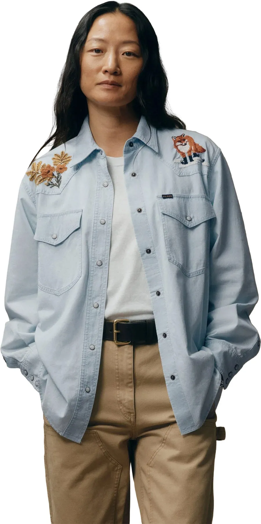 Embroidered Western Shirt - Women's|-|Chemise western brodée - Femme sold by Altitude Sports product image thumbnail 4