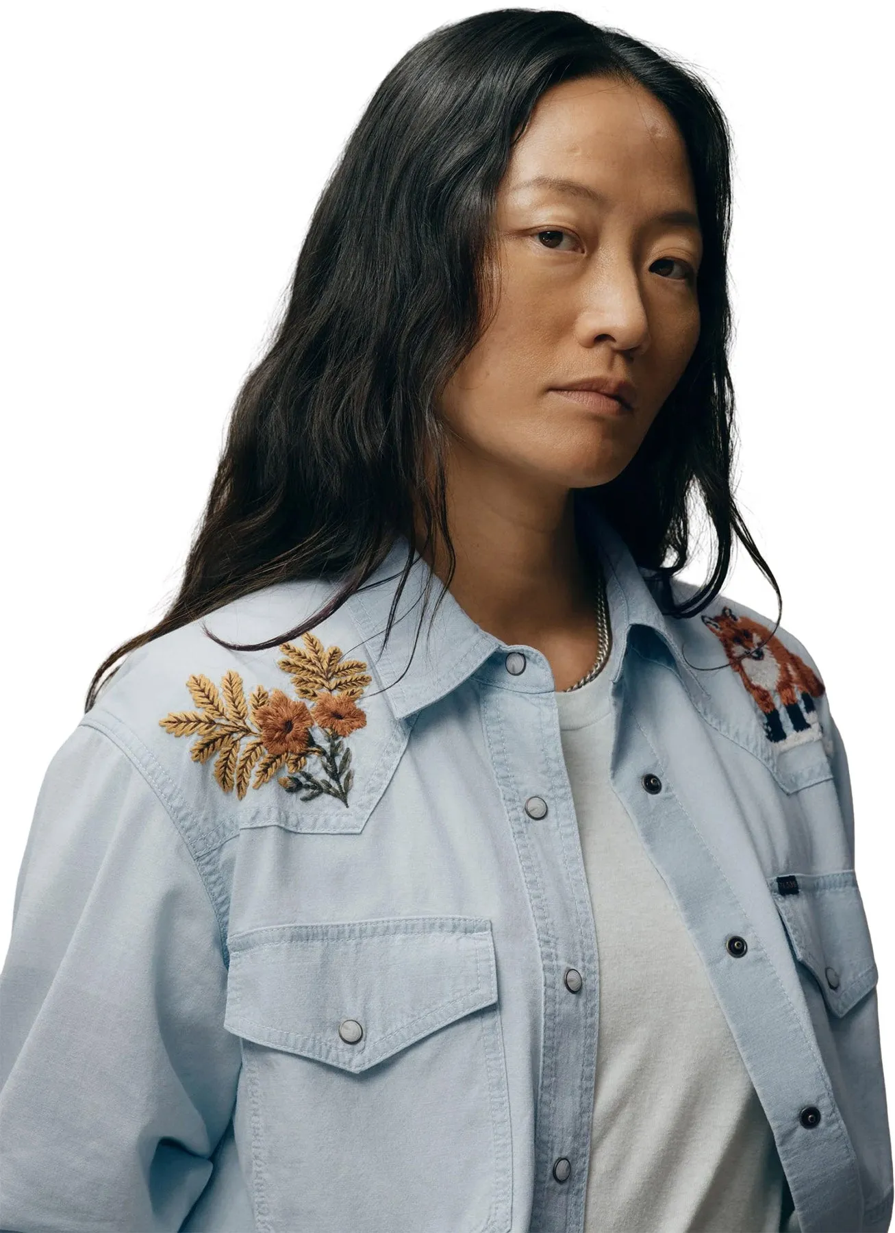 Embroidered Western Shirt - Women's|-|Chemise western brodée - Femme sold by Altitude Sports product image thumbnail 5