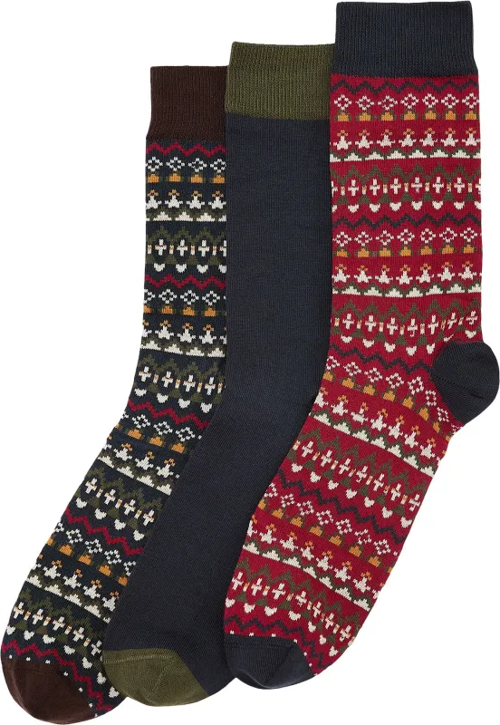 Marlow Fair Isle Sock Gift Set - Men's|-|Coffret cadeau de chaussettes Marlow Fair Isle - Homme sold by Altitude Sports