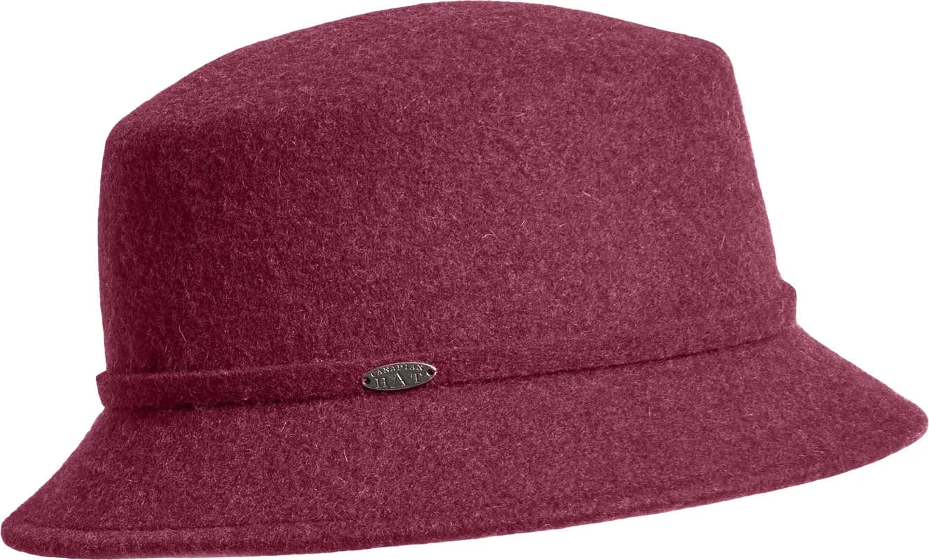 BALLIE T - PACKABLE FELT BUCKET HAT - Women's|-|Ballie T - Chapeau cloche pliable en feutre - Femme made by Altitude Sports