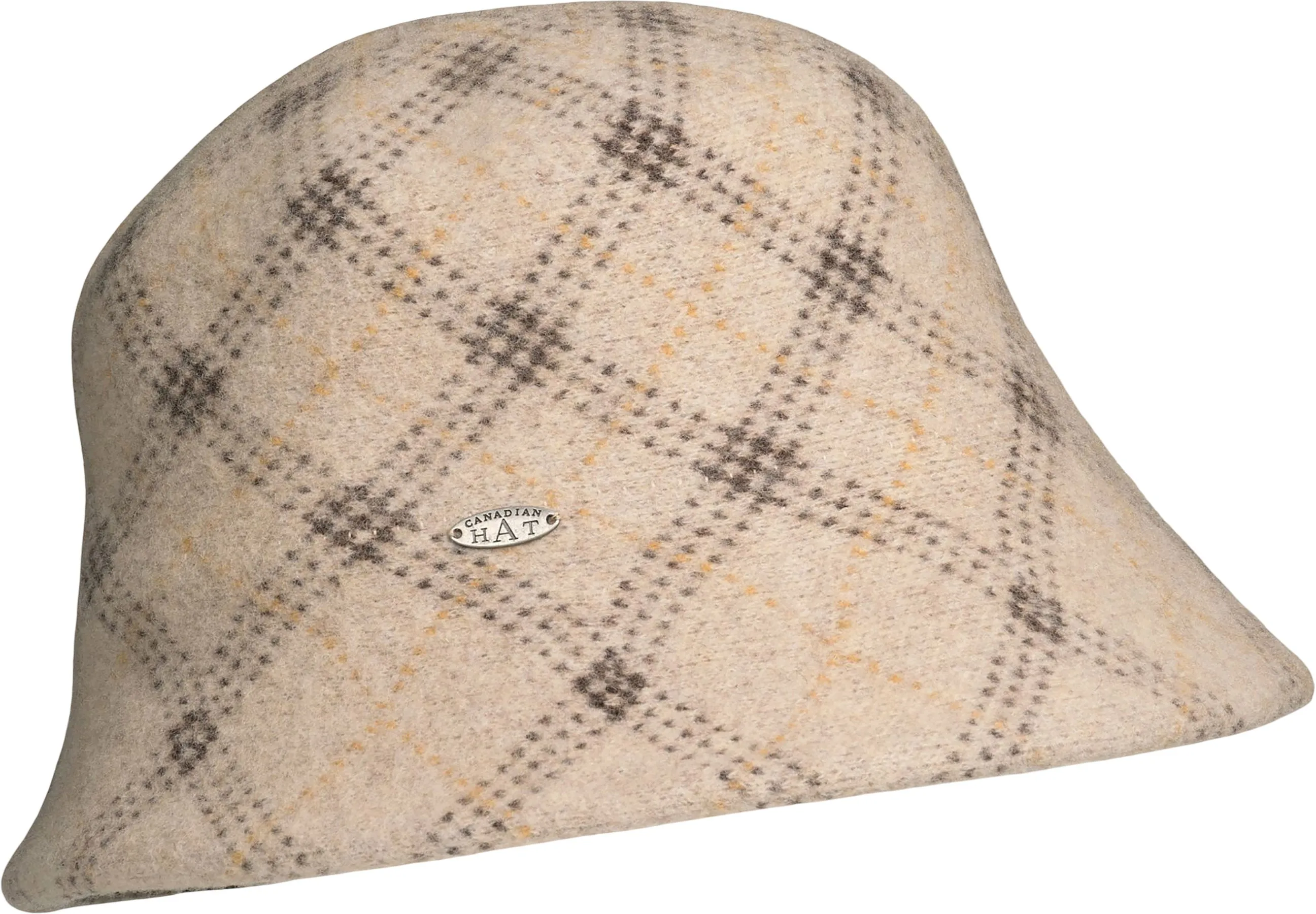 CAMIYAH - JACQUARD PLAID CLOCHE HAT - Women's|-|Camiyah - Chapeau cloche à motif jacquard écossais - Femme sold by Altitude Sports product image thumbnail 2