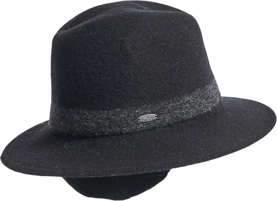 FERLAND E - SOFT FEDORA HAT WITH EARFLAP - Women's|-|FERLAND E — CHAPEAU FEDORA SOUPLE AVEC CACHE-OREILLES - Femme sold by Altitude Sports