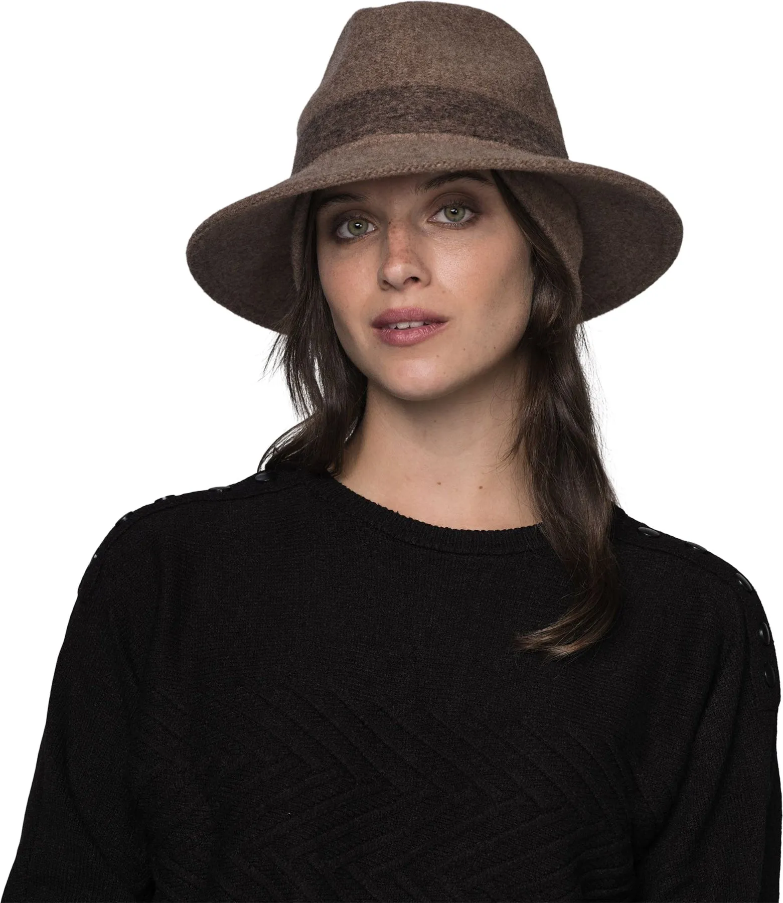 FERLAND E - SOFT FEDORA HAT WITH EARFLAP - Women's|-|FERLAND E — CHAPEAU FEDORA SOUPLE AVEC CACHE-OREILLES - Femme sold by Altitude Sports product image thumbnail 2