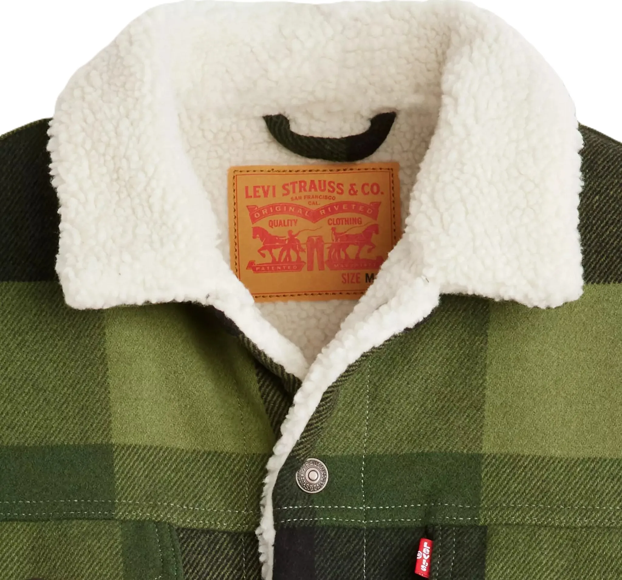 Relaxed Fit Plaid Trucker Jacket - Men's|-|Manteau de camionneur à carreaux coupe décontractée - Homme sold by Altitude Sports product image thumbnail 2