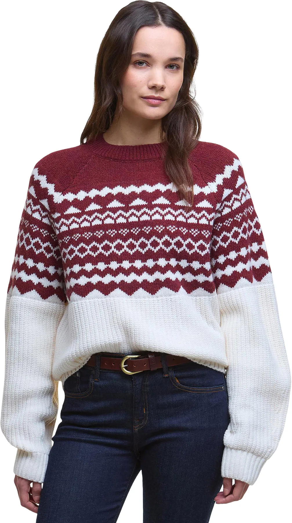 Mabel Fair Isle Crew Neck Jumper - Women's|-|Chandail à col rond Mabel Fair Isle - Femme sold by Altitude Sports product image thumbnail 3