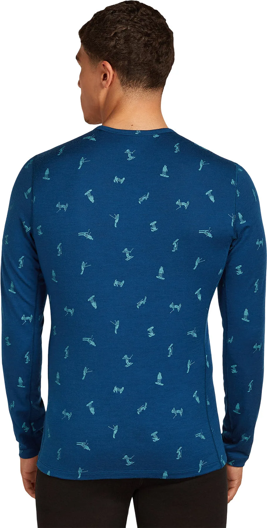 Merino 200 Oasis Snow Day Long Sleeve Crewe Thermal Top - Men's|-|Haut thermique à col rond et manches longues en mérinos 200 Oasis Snow Day - Homme sold by Altitude Sports product image thumbnail 3