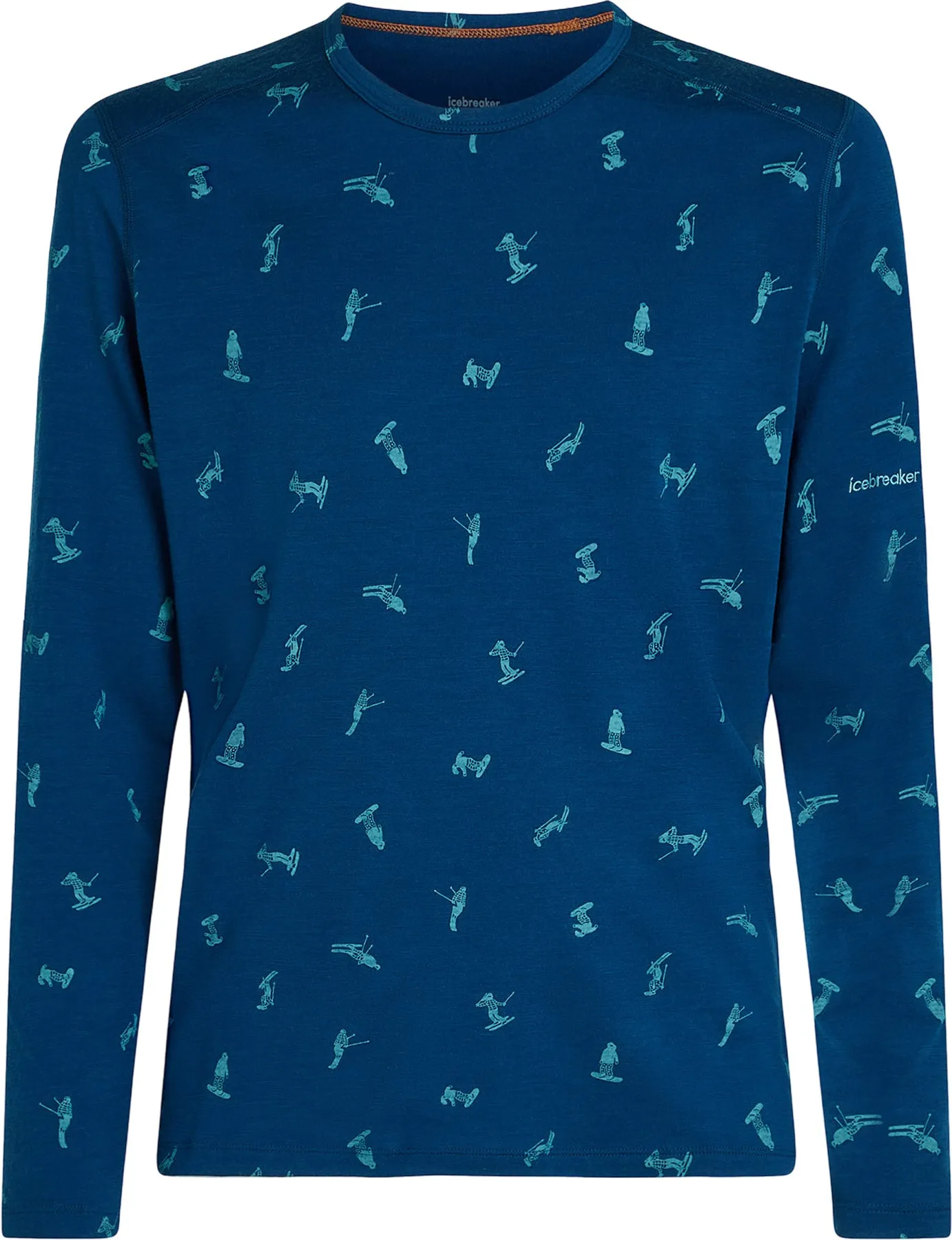 Merino 200 Oasis Snow Day Long Sleeve Crewe Thermal Top - Men's|-|Haut thermique à col rond et manches longues en mérinos 200 Oasis Snow Day - Homme sold by Altitude Sports