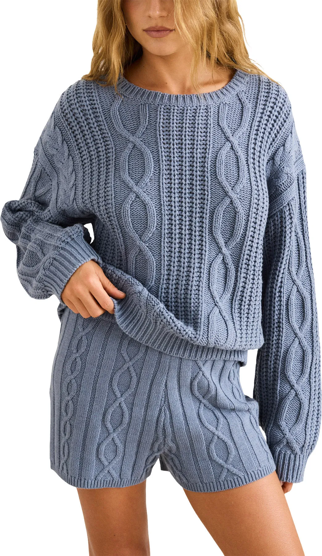Stanley Cable Knit Shorts - Women's|-|Short en tricot torsadé Stanley - Femme sold by Altitude Sports product image thumbnail 2