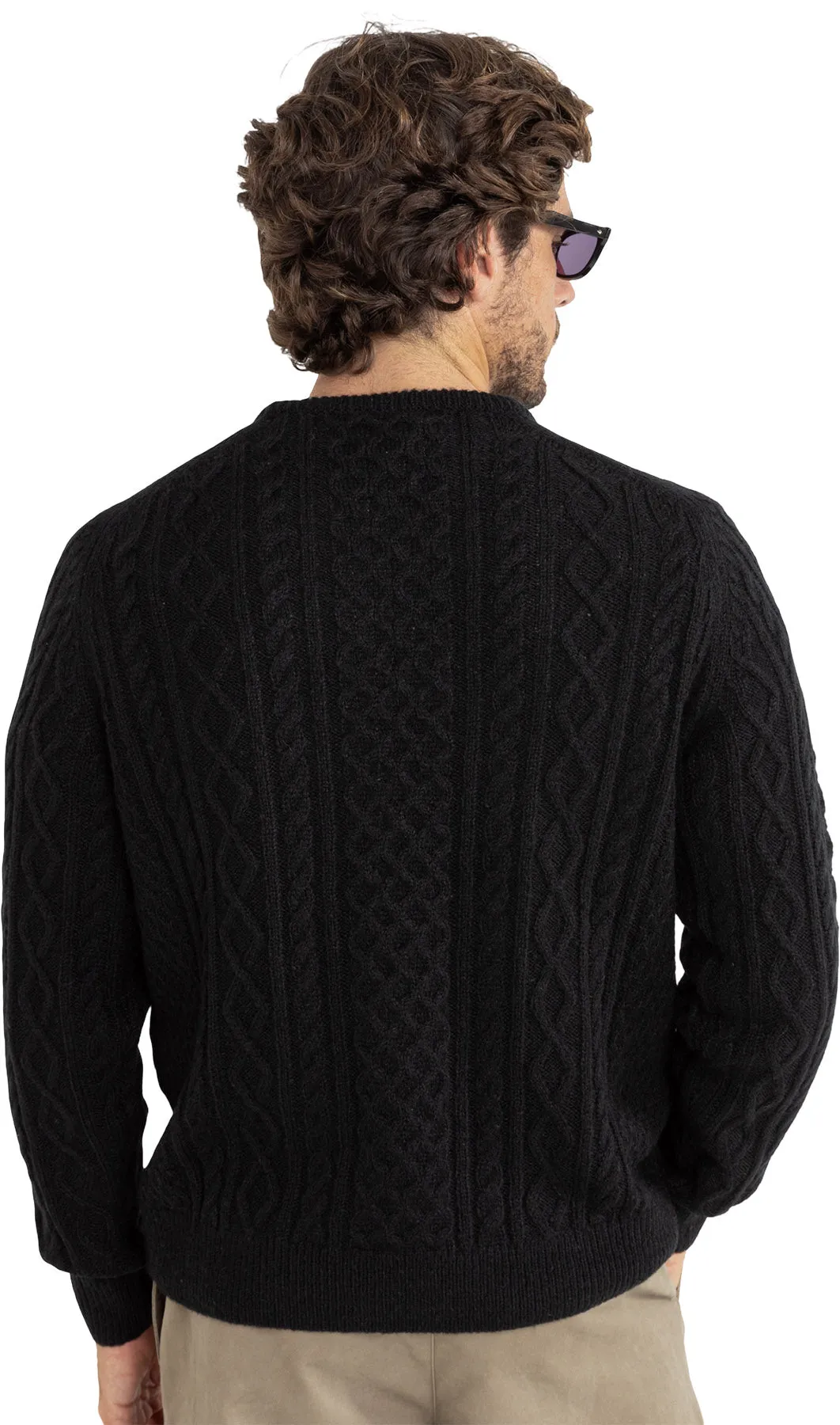 Mohair Fishermans Knit Pine Sweater - Men's|-|Chandail en mohair et tricot de pêcheur Pine - Homme sold by Altitude Sports product image thumbnail 2