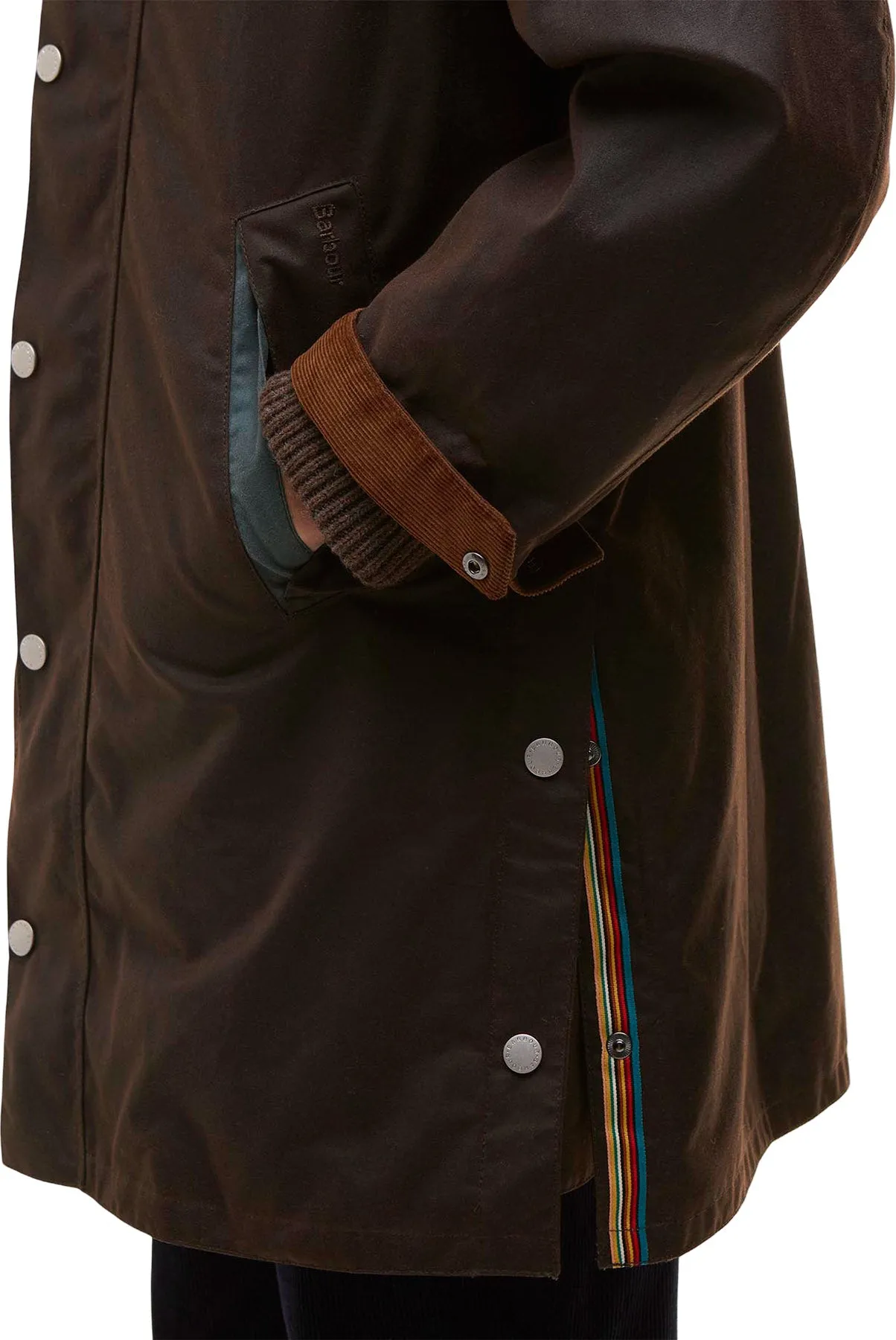 Barbour X Paul Smith Beeston Waxed Jacket - Unisex|-|Manteau ciré Beeston Barbour X Paul Smith - Unisexe sold by Altitude Sports product image thumbnail 2