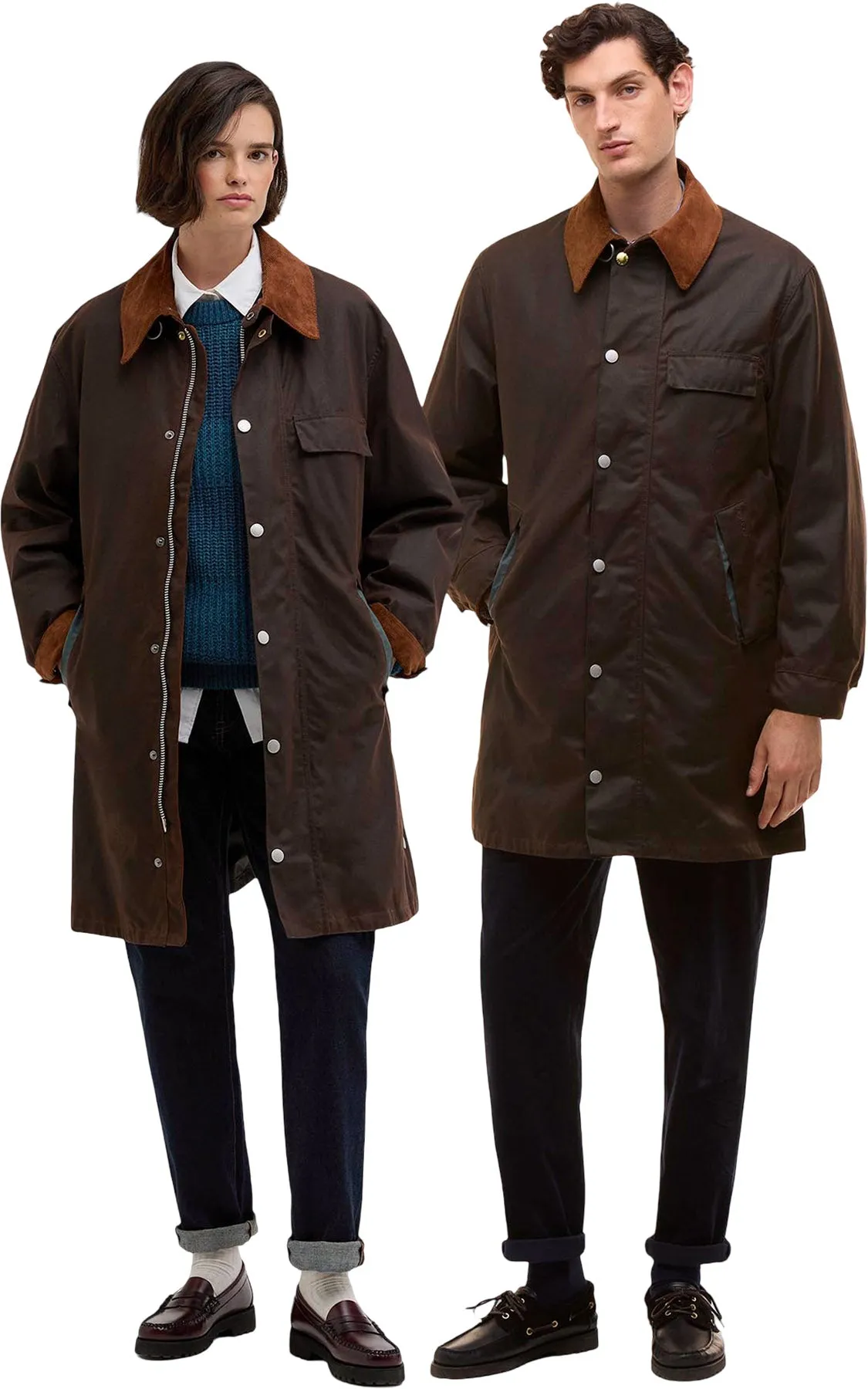 Barbour X Paul Smith Beeston Waxed Jacket - Unisex|-|Manteau ciré Beeston Barbour X Paul Smith - Unisexe sold by Altitude Sports product image thumbnail 3