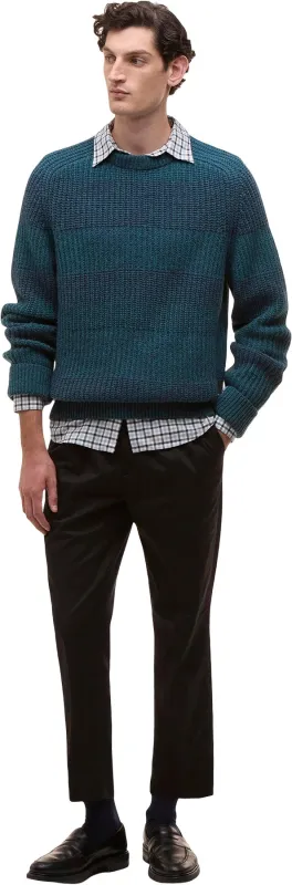 Barbour X Paul Smith Saddle Crew Neck Sweater - Men's|-|Chandail à col rond Saddle Barbour X Paul Smith - Homme made by Barbour