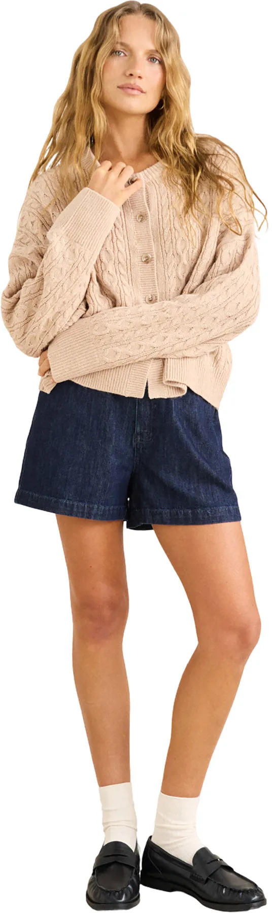 Juniper Cable Knit Cardigan - Women's|-|Cardigan en tricot torsadé Juniper - Femme sold by Altitude Sports product image thumbnail 4