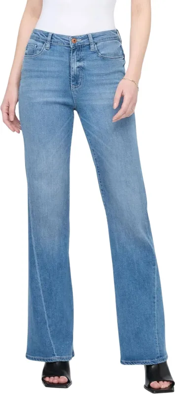 No Sweat Denim High Rise Wide Leg Jeans - Women's|-|Jean évasé taille haute No Sweat Denim - Femme sold by Altitude Sports