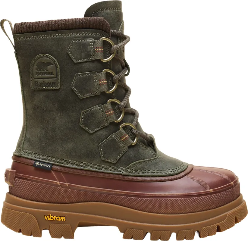Sorel X Barbour Caribou Horizon GTX Boots - Unisex|-|Bottes Sorel X Barbour Caribou Horizon GTX - Unisexe made by Sorel