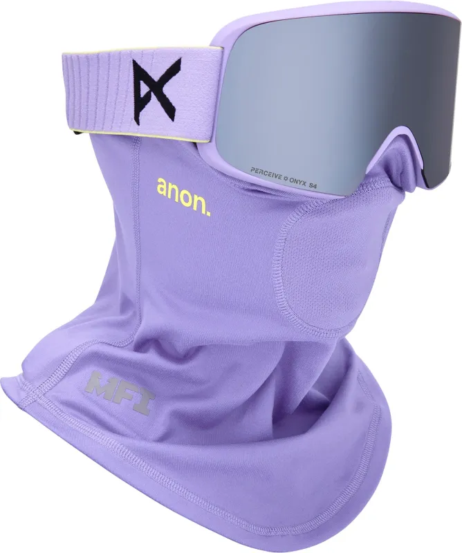 Anon M6 goggles +Bonus lens +MFI face mask - Regular Bridge - Unisex|-|Lunettes de ski M6 d'Anon avec visière en prime et cagoule MFI - Pont Classique - Unisexe made by Altitude Sports
