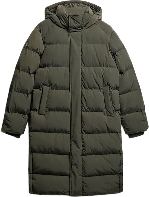 Hooded Longline Puffer Jacket - Men's|-|Manteau doudoune longue à capuche - Homme sold by Altitude Sports