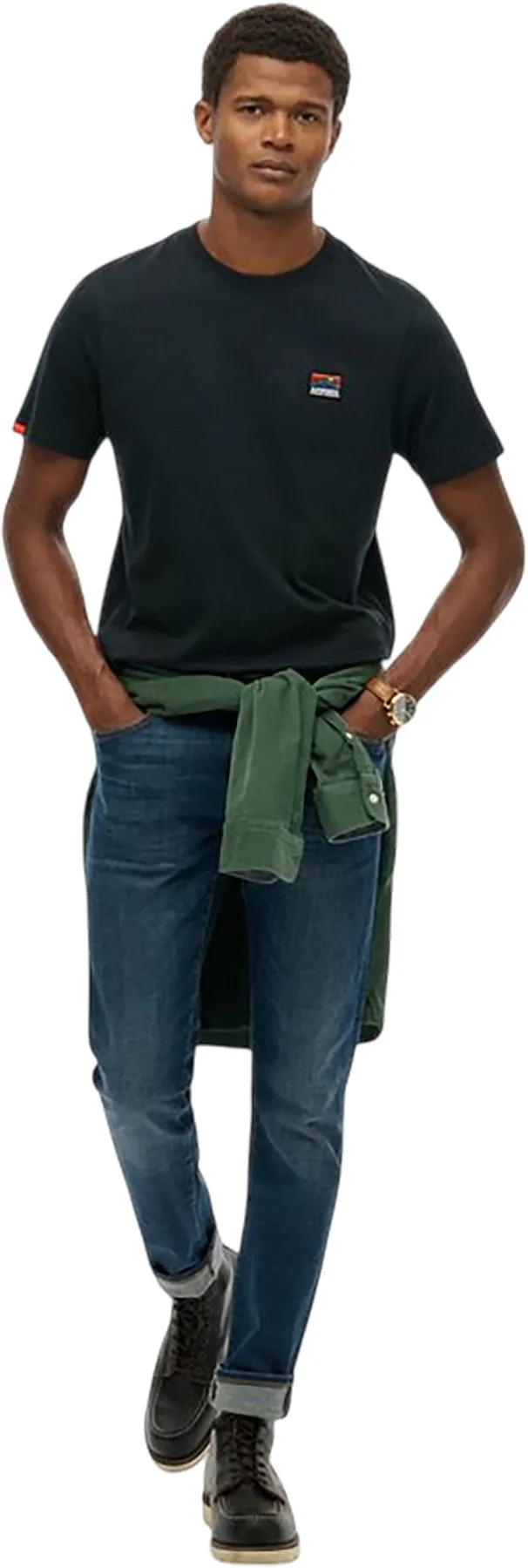 Great Outdoors Emb Relaxed Tee - Men's|-|T-shirt Great Outdoors Emb Relaxed - Homme sold by Altitude Sports product image thumbnail 3