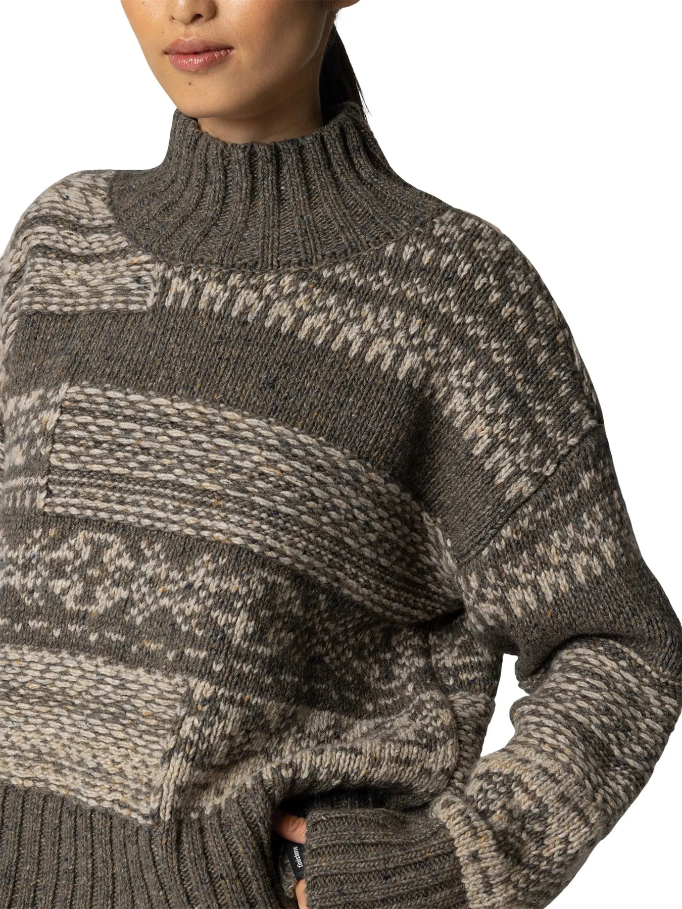 Idless Broken Fair Isle Sweater - Women's|-|Chandail Idless Broken Fair Isle - Femme sold by Altitude Sports product image thumbnail 4