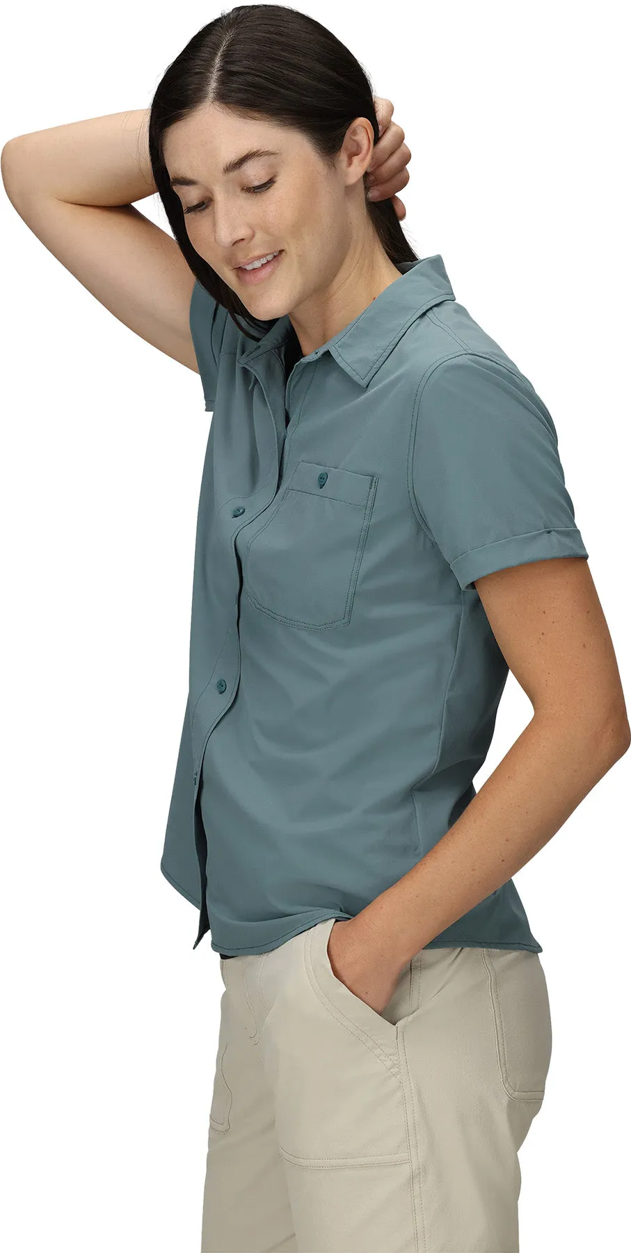 Astroman Short Sleeve Sun Shirt - Women's|-|Chemise solaire à manches courtes Astroman - Femme sold by Altitude Sports product image thumbnail 3