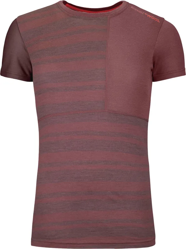 185 Rock‘N‘Wool Short Sleeve Base Layer Top - Women's|-|Couche de base pour le haut à manches courtes 185 Rock‘N‘Wool - Femme sold by Altitude Sports