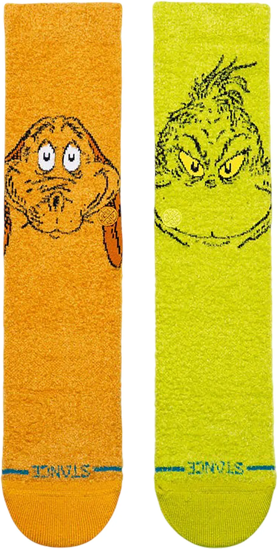 The Grinch X Stance Grinch and Max Crew Socks - Unisex|-|Chaussettes mi-mollet The Grinch X Stance Grinch and Max - Unisexe sold by Altitude Sports product image thumbnail 2