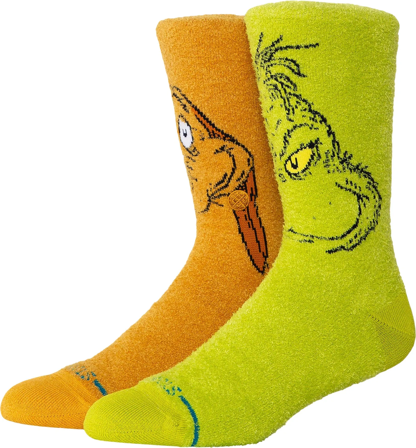 The Grinch X Stance Grinch and Max Crew Socks - Unisex|-|Chaussettes mi-mollet The Grinch X Stance Grinch and Max - Unisexe sold by Altitude Sports