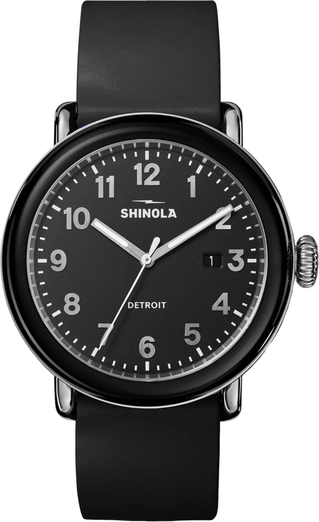 Detrola Rubber Strap Watch 41mm|-|Montre à bracelet en caoutchouc Detrola 41 mm sold by Altitude Sports