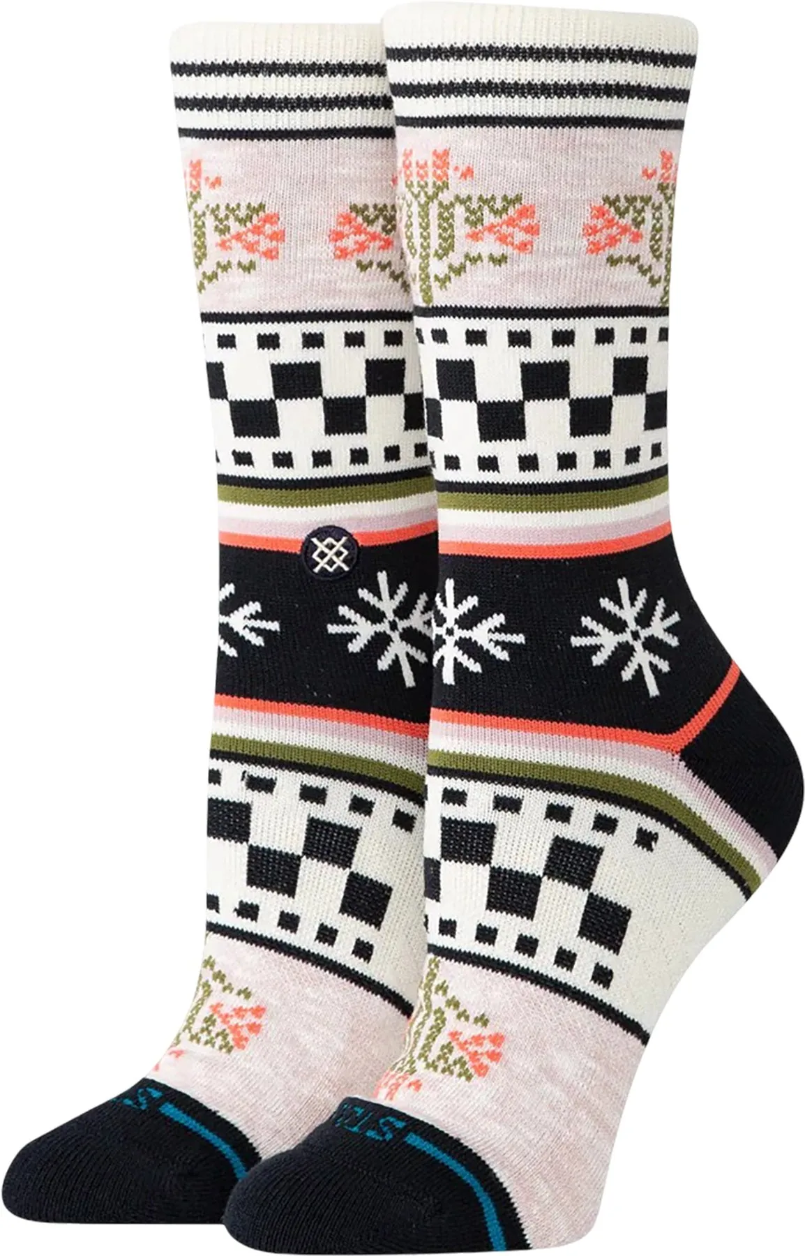 Winter Bloom Crew Socks - Women's|-|Chaussettes mi-mollet Winter Bloom - Femme sold by Altitude Sports product image thumbnail 4