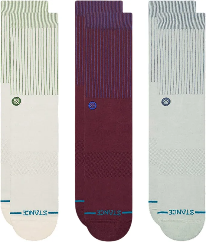 Icon Pop 3 Pack Crew Socks - Unisex|-|Chaussettes mi-mollet Icon Pop - paquet de 3 - Unisexe sold by Altitude Sports