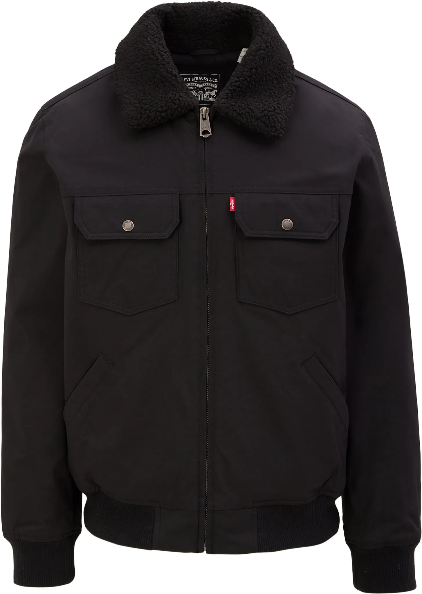 Military Bomber Jacket With Sherpa Collar - Men's|-|Blouson aviateur militaire avec col en sherpa - Homme sold by Altitude Sports product image thumbnail 2